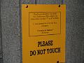Prison Emblem movie prop sign